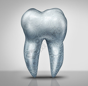牙科技术种磨牙,齿轮齿轮,牙科的商业符号,医疗工具口腔卫生保健的进步图片