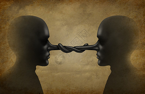 诚实的伙伴关系秘密关系,两个腐败的欺诈者秘密协议中会,商业隐喻