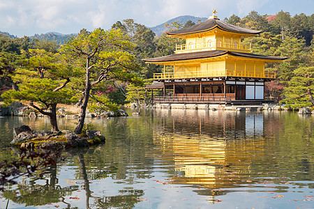 日本京都金阁金阁寺图片