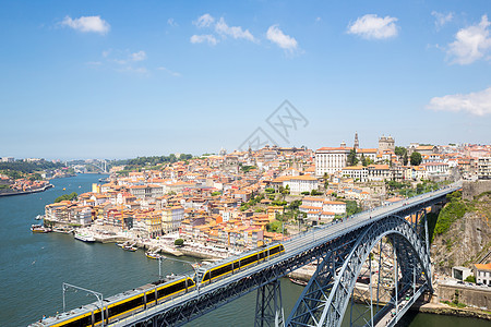 葡萄牙波尔图市景多米路易斯桥图片