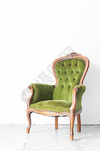 绿色古典风格扶手椅沙发沙发老式房间图片