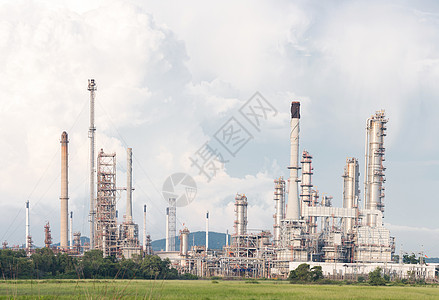 油田炼油厂全景图片