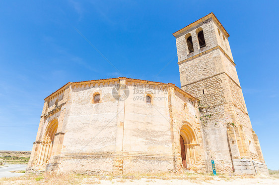 韦拉克鲁斯中世纪教堂,西牙塞戈维亚的古代殿骑士教堂图片