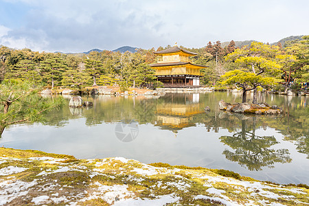 日本京都金阁金阁寺图片