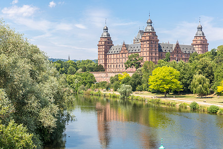 法兰克福约翰尼斯堡宫殿,阿什哈芬堡德国图片