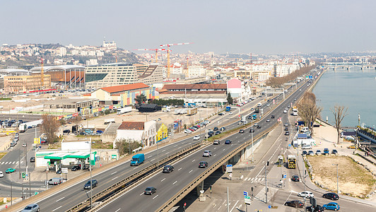 通往里昂法国的公路图片