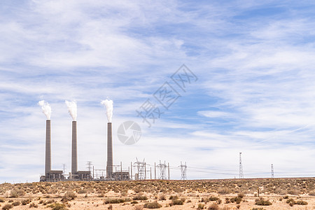 煤炭发电厂美国亚利桑那州页煤发电厂背景图片