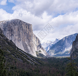 约塞米蒂公园美国加利福尼亚州旧金山约塞米蒂公园的隧道景观图片