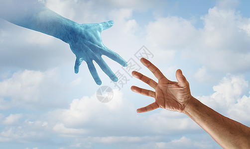 进如帮助手的,如拯救双手,彼此伸手,英雄救援精神帮助的想法背景