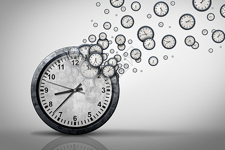 商业时间计划计划公司个人的时间表,浪费分钟计时器时钟个大时钟出来插图图片