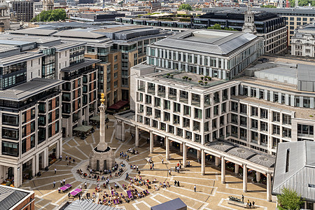伦敦证券交易所大楼,位于英格兰伦敦市保罗大教堂旁边的帕特诺斯特广场图片