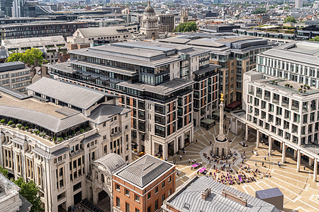 伦敦证券交易所大楼,位于英格兰伦敦市保罗大教堂旁边的帕特诺斯特广场图片