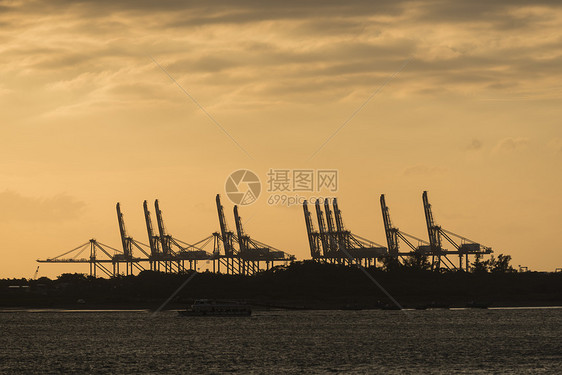 台湾运输港口货船图片