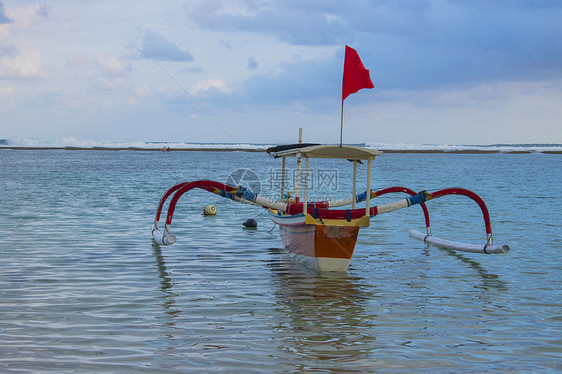 海滩景观木鱼船照片海滩景观木鱼船图片