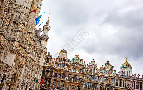 比利时布鲁塞尔大广场上的行会布鲁塞尔大广场上的行会图片