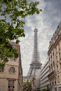 巴黎埃菲尔铁塔附近的建筑,法国巴黎埃菲尔铁塔附近的建筑图片
