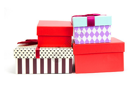 礼品盒隔离白色上诞礼物盒,白色背景诞礼物盒,白色背景图片
