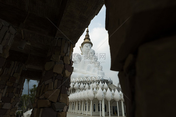 五尊佛像泰国瓦邦卡尤寺,平查本图片