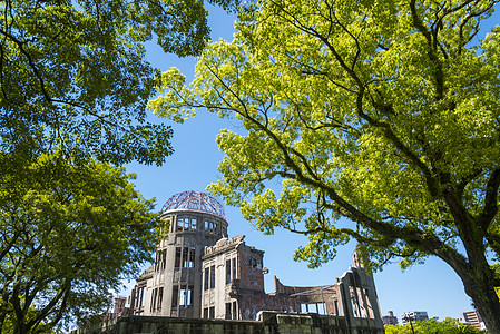 广岛平纪念馆穹顶金巴库多姆广岛图片