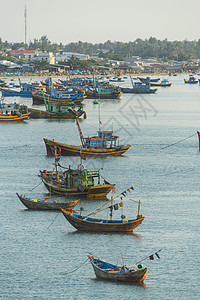 位于越南梅内的渔村,东南亚图片