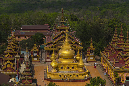 缅甸风格的寺庙,叶城图片