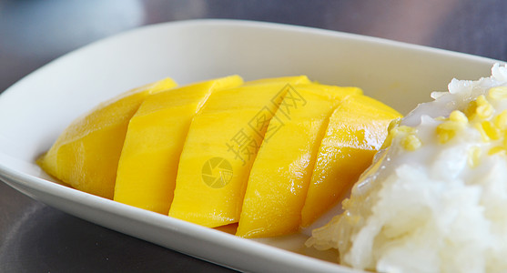 糯米芒果泰国甜点图片