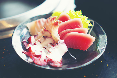 日本生鱼片套装,日本食品图片