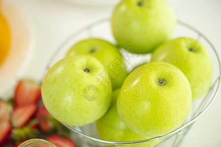 绿色苹果,健康水果图片