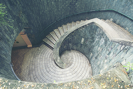 新加坡坎宁堡公园的螺旋楼梯图片