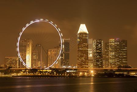 新加坡滨海湾现代建筑图片