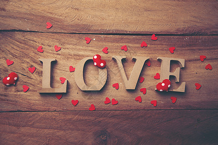 粉红色爱情背景背景