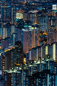 香港夜景背景