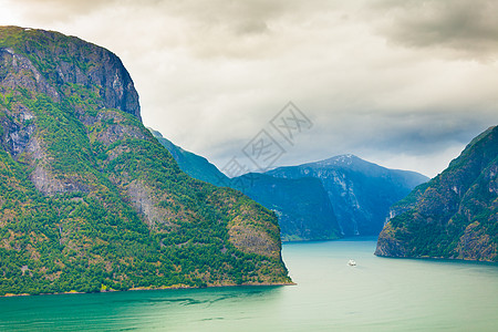 旅游旅行风景自然景观Stestein观点看风景如画的极光索格纳峡湾,挪威斯堪的纳维亚Stestein观图片