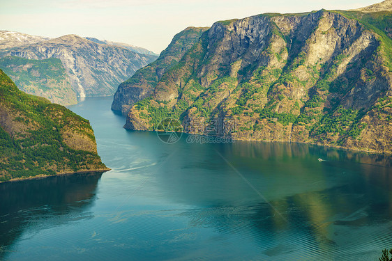 极光峡湾景观,挪威斯堪的纳维亚旅游路线极光挪威峡湾景观极光峡湾图片