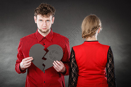 朋友伤心浪漫关系悲伤幸幸的伤心的夫妇心碎了女孩男孩,抱着快乐的