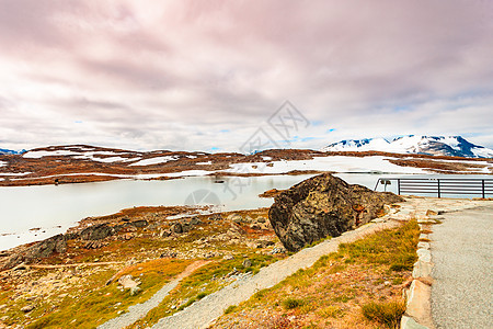 格姆女神山挪威的夏季山脉景观旅游风景路线55索涅夫杰莱特洛美高朋山脉景观挪威路线索格涅夫杰莱特背景