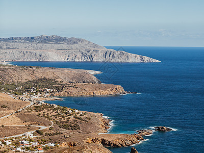 希腊南部马尼半岛海洋景观岩石海岸线,Peloponnese希腊海岸线Peloponnese,马尼半岛图片