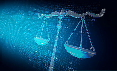互联网法网络法数字法律服务线律师咨询三维插图图片
