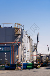 日本川崎石油化工厂管道结构图片