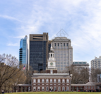 美国宾夕法尼亚州费城独立大厅图片