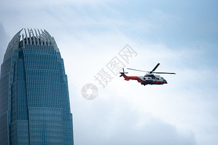 下香港建造摩天大楼图片