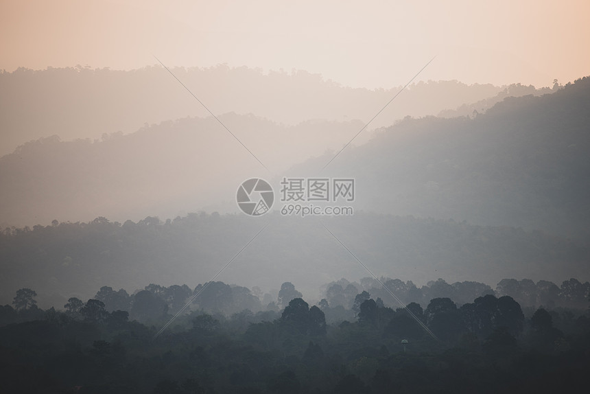 日落山上,日落的场景图片