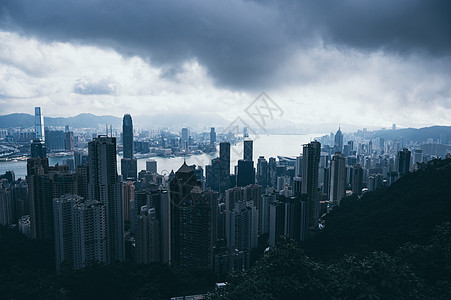 香港,香港201911月6日香港城市景观,山景观图片