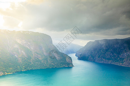旅游旅行风景自然景观Stestein观点看风景如画的极光索格纳峡湾,挪威斯堪的纳维亚Stestein观图片