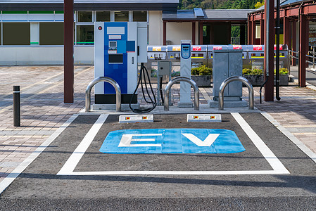 电动汽车电动汽车电动汽车充电器采用绿色环保理念图片
