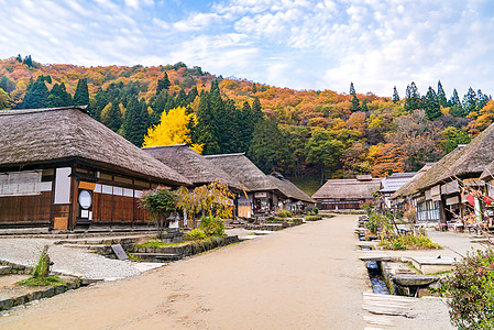 日本福岛古驿村图片