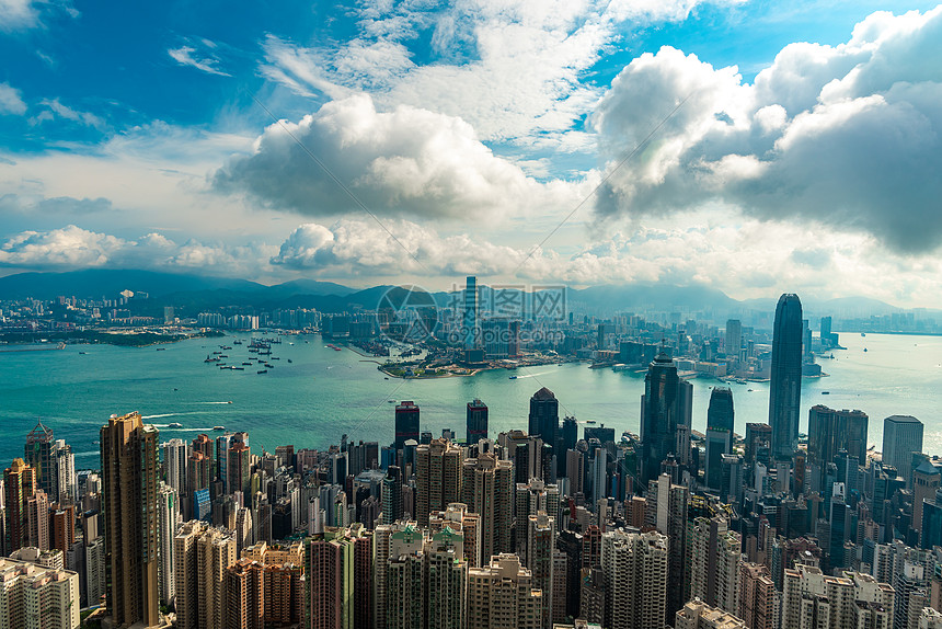 香港,香港201911月6日香港城市景观,山景观图片