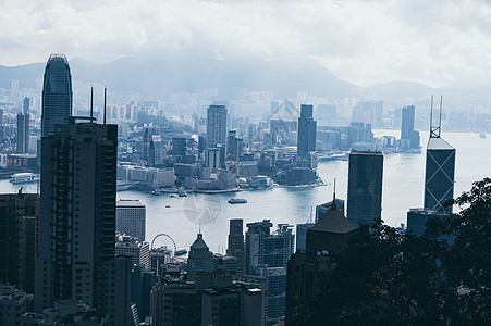 香港,香港201911月6日香港城市景观,山景观图片