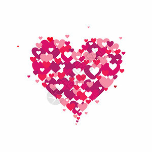 双手放心上矢量插图