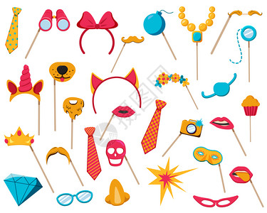 kt板道具插画_kt板道具卡通_kt板道具插图_手绘_板绘_摄图网